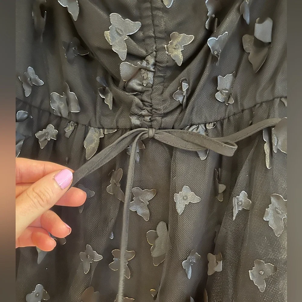 NWT Adorable butterfly mini dress - Picture 3 of 6